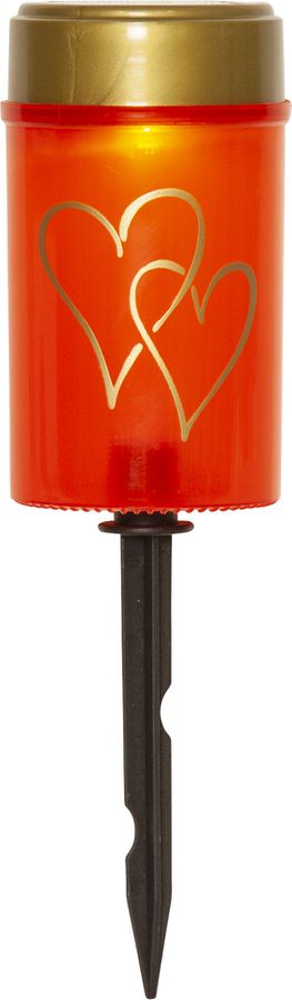 Solar Kerze Hearty - IP44, Warmweiss, 1 LED