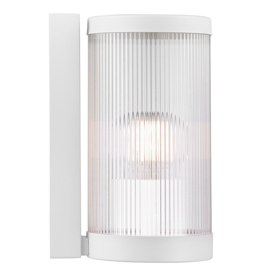 Wandleuchte COUPAR - 1xE27 (exklusiv), max.25W, IP54, schwarz, dimmbar (optional Leuchtmittel), D=130mm, H=250mm