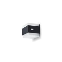LED Wandanbauleuchte NOBIS MINI - 3W, 158lm, 3000K, IP66, schwarz-matt, nicht dimmbar, L=58mm, B=59mm, H=55mm