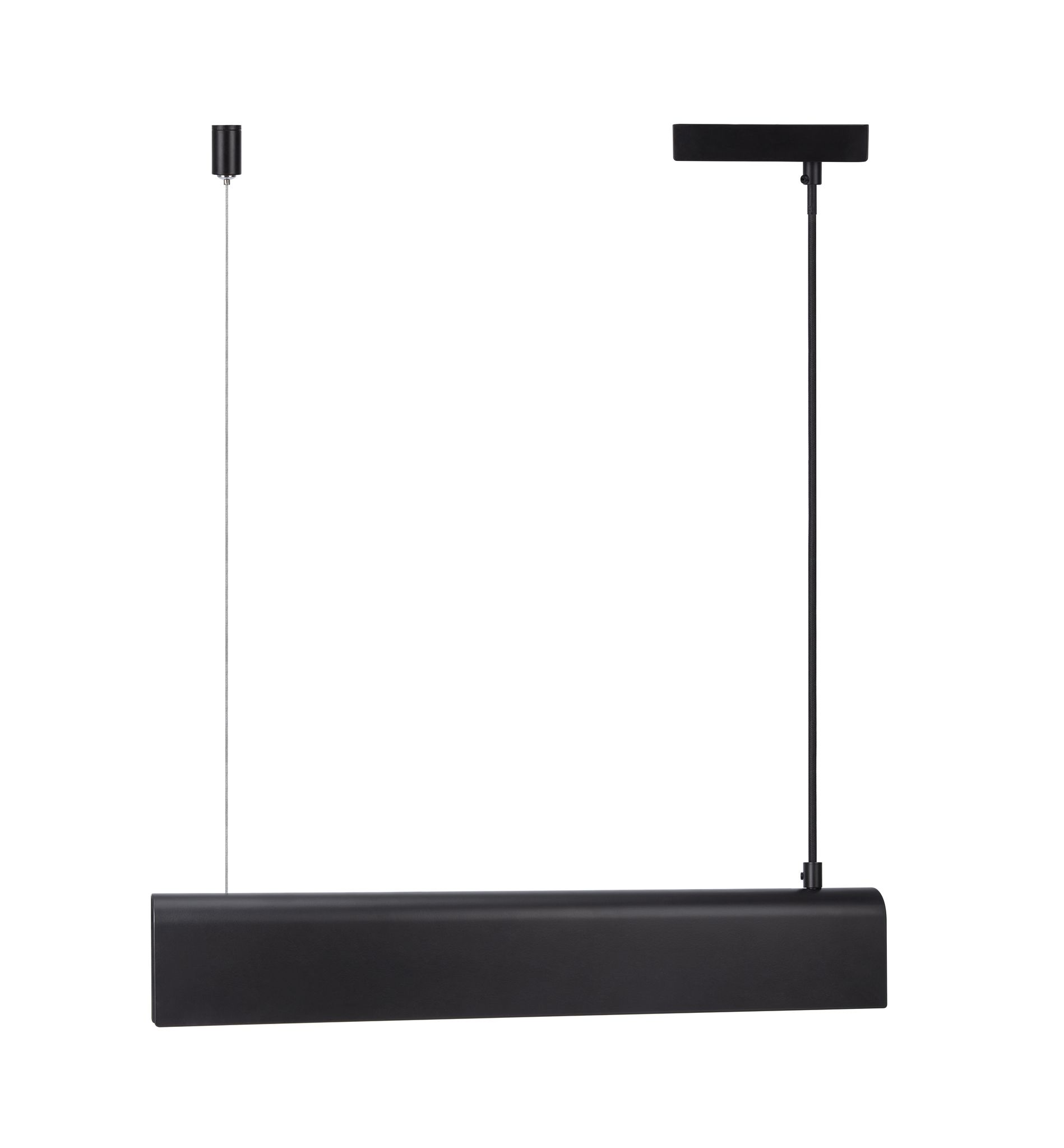 Beau 50, Pendelleuchte , Schwarz - S14S, max. 8W, IP20