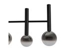 7er LED Pendelleuchte  SINGAPUR  L: 98cm schwarz - IP20, LED-Modul, Schwarz