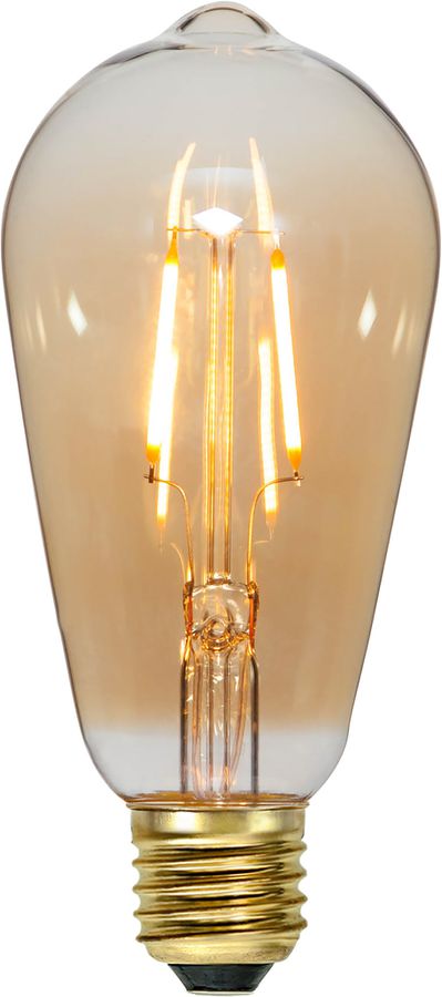 LED Leuchtmittel E27 ST64 Plain Amber - E27, 80Lm, 2000k, 0.75W, 220-240