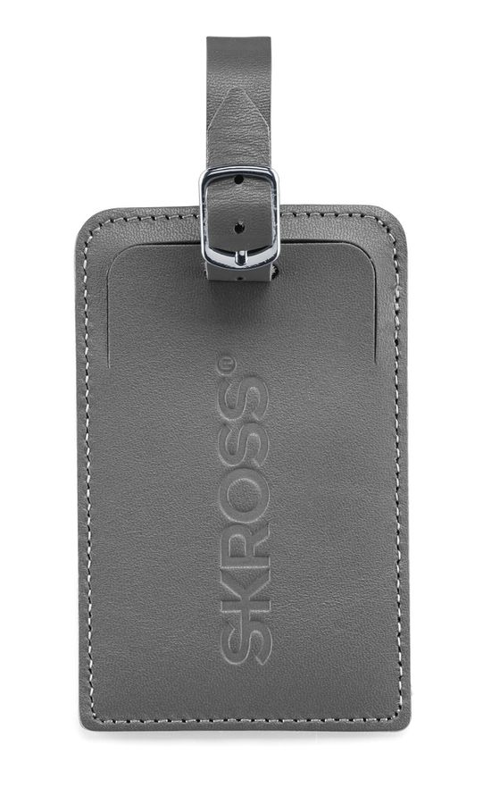 Gepäckanhänger, grau - Luggage Tag, silver/ grey