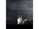 LED Pillar Kerze M-Twinkle - Indoor, Transparent, 7.5cm Höhe, Timerfunktion