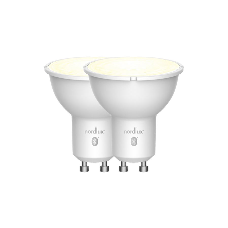LED-Leuchtmittel Smart x 2, GU10, 380lm, We - 4.5W ,2200-6500K, IP20