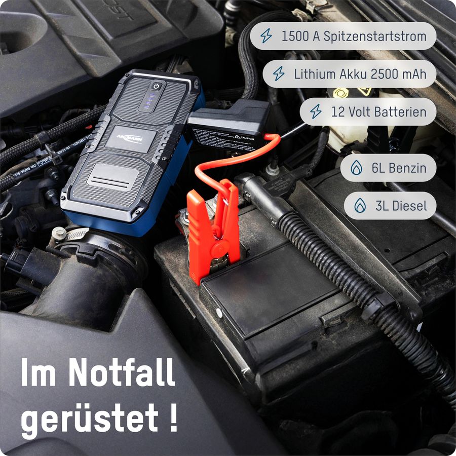 Jump Starter 10.0 - USB,Powerbank, Taschenlampenfunktion