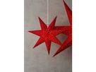 Papier Stern Sensy - Indoor, Rot, 1 LED