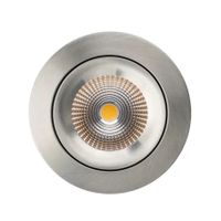 LED Einbauspot-Set ONE 360 (3000K) - 8W, 640lm, 3000K, IP44, CRI 90, 36°, alu. geb., dimmbar, D=90mm, H=45.4mm, BL=68mm