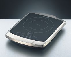 Piastra di cottura singola Ceran TouchControl CT 2203/TC - Ceran Einzelkochtafel , Edelstahl/schwarz, 2200W