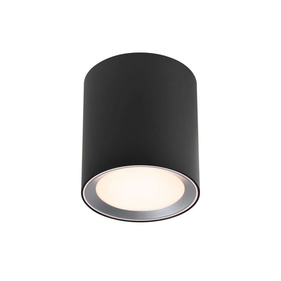 Landon Long Smart,  Deckenleuchte,Schwarz - 7W ,2700-6500K, IP44