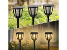 1x Solarfackel Flamme, Solarpanel: 5,5 V/0,88 W, LED chip 22Stk. 2835SMD, 3,7V 1200mAH Li-ion Höhe o - 1x Solarfackel Flamme, Solarpanel: 5,5 V/0,88 W, LED chip 22Stk. 2835SMD, 3,7V 1200mAH Li-ion Höhe o