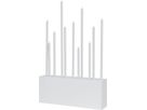 Kerzenleuchter Buzz - IP20, Weiss, Warmweiss