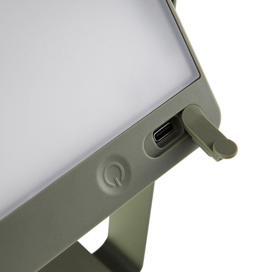 Solarleuchte Saulio To-Go Oliven Grün - LED Modul, 3.5W, IP44