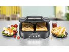 Sandwich Maker "divertimento per 4" ST 1410 - Sandwich Maker , Edelstahl/schwarz, 1800W