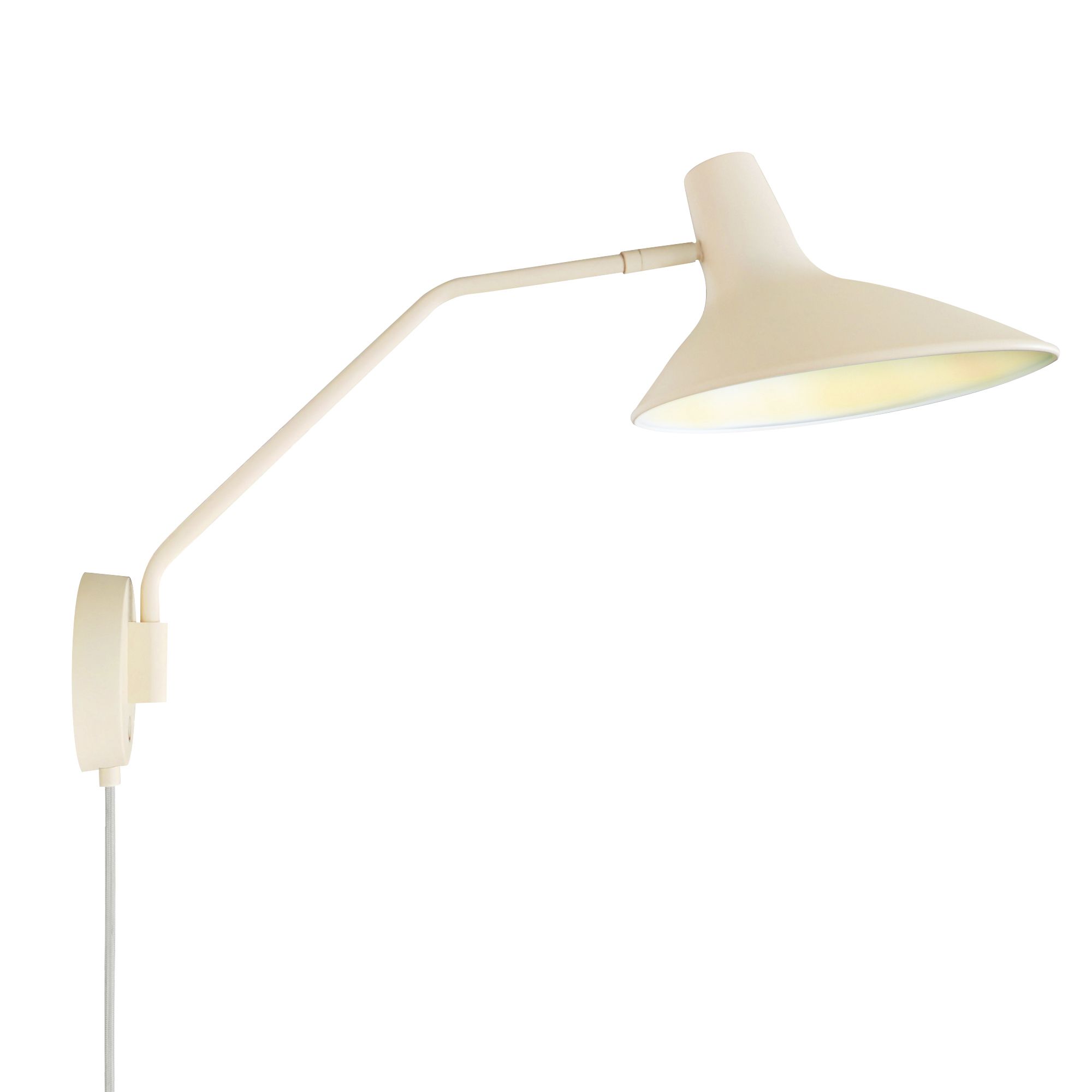 Wandleuchte Darci Sandfarbig - E14, IP20, 230V