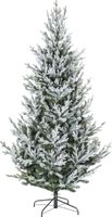 Künstlicher Weihnachtsbaum Uppsala Snow - Grün, keine Lämpchen, 210cm höhe