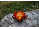Solar Decoration Lilly - Warmweiss, IP44, Amber