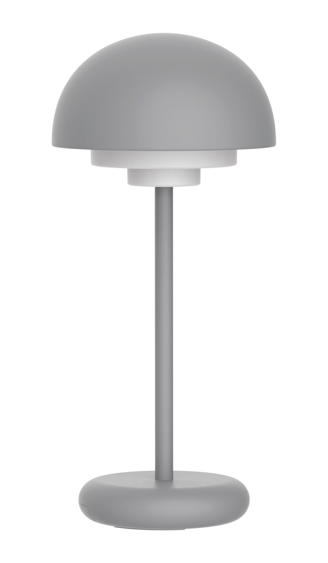 Akku Tischleuchte USB-C MALINA Grau - IP44, Warmweiss, 180lm