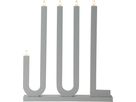 Kerzenständer JUL - IP20, Neutralweiss, 5 LED's