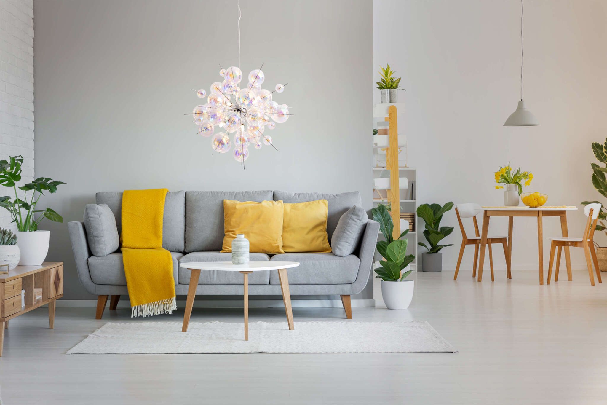 Pendelleuchte EXPLOSION - G9, IP20, Chrom