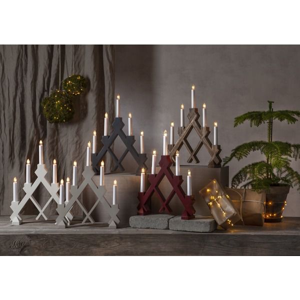 Kerzenständer  Rut - IP20, Warmweiss, 5 LED