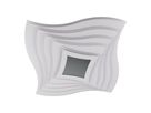 LED-CCT Deckenleuchte  FEVORIA  inkl. 3D-Effekt L/B: 50cm sandweiß - IP20, LED-Modul, Weiss