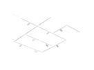 Link Diskie  Spot  Schwarz - IP20, LED Modul