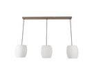 3er Pendelleuchte  NIRELIA  L: 110cm beige - IP20, E27, Beige