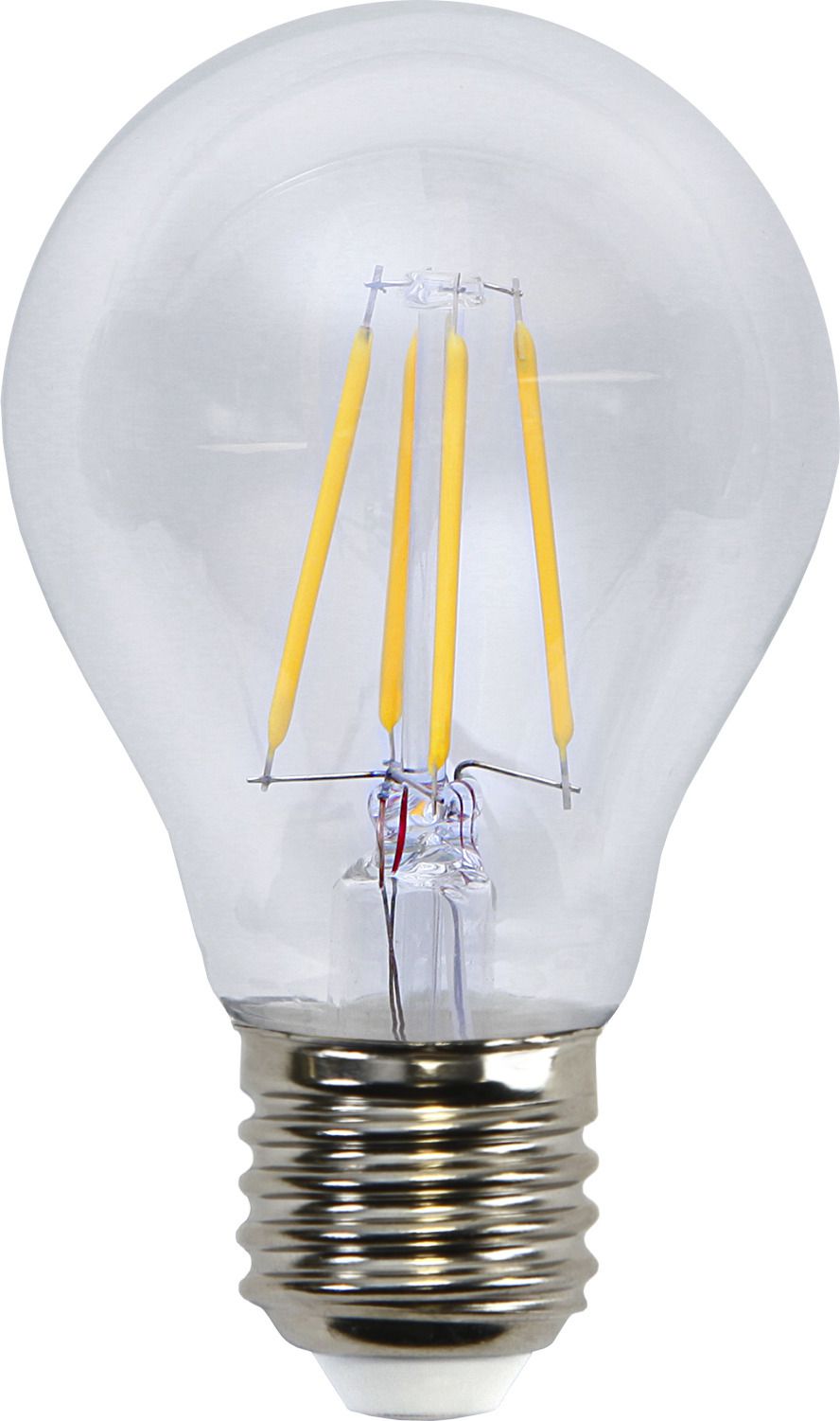 LED Leuchtmittel E27 A60 Clear - E27, 470Lm, 2700K, 4W, 230V