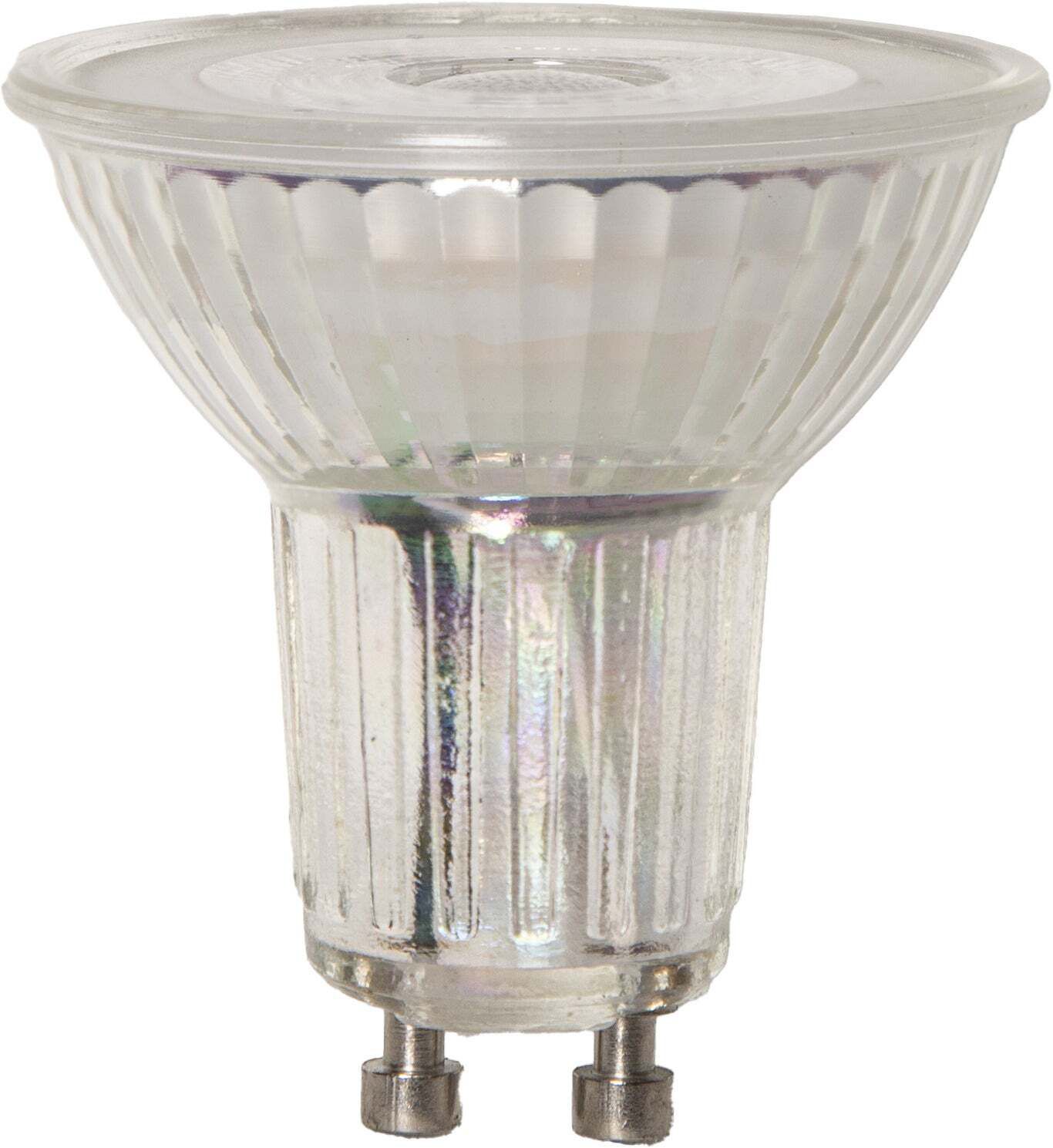 LED Leuchtmittel GU10 MR16 Spotlight Glass - GU10, 540Lm, 2700K, 4.9W, 220-240VAC