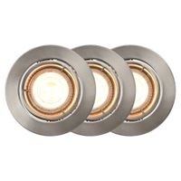 Carina, Smart, 3-Kit,Nickel - GU10, 2200-6500K, 345Lm
