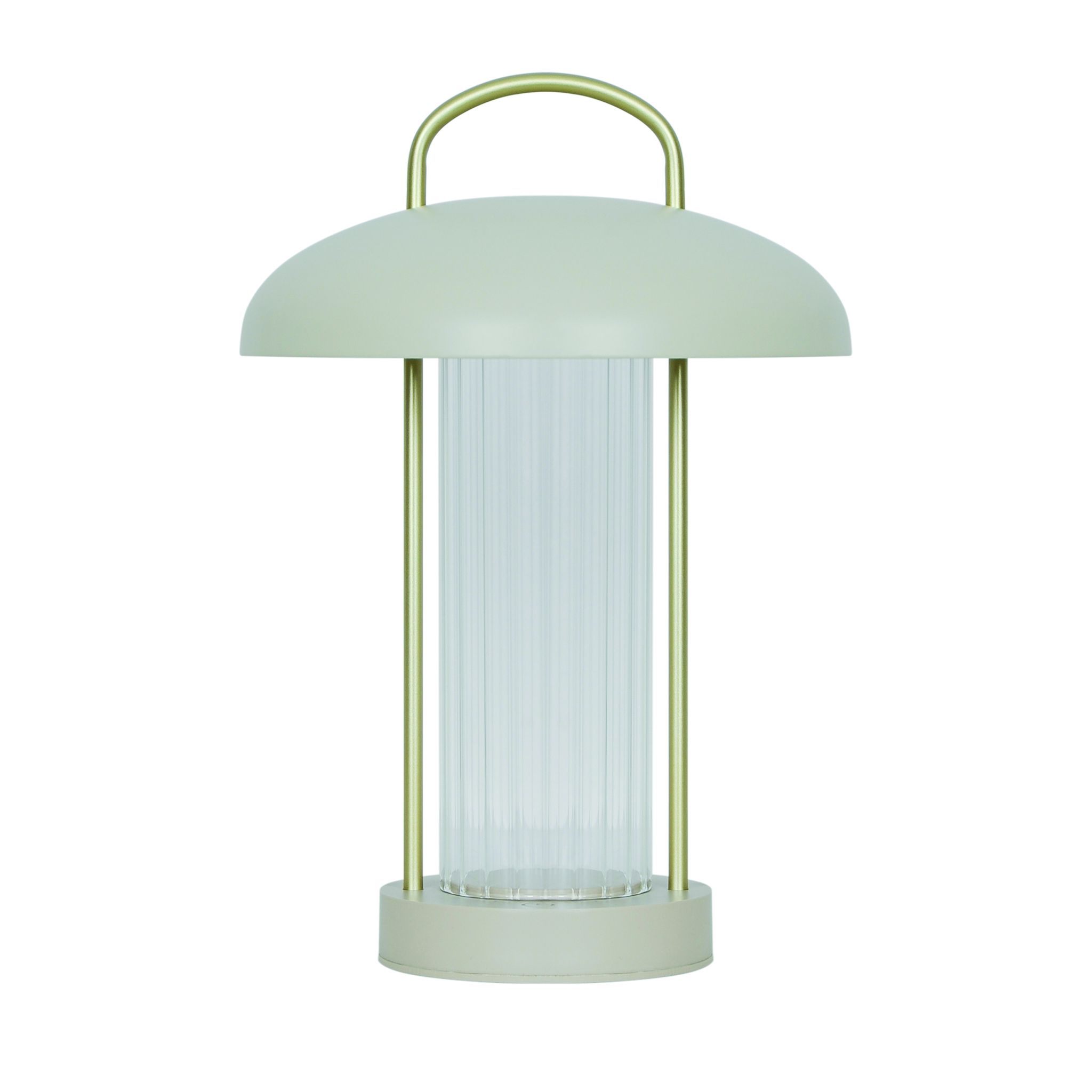 Akku Tischleuchte Mirano Beige - LED-Modul, 3000K, 150Lm, IP20