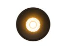 LED Einbaudownlight ALBRIC - 8W, 535lm, 2700K, IP44, CRI 90, schwarz, dimmbar, D=90mm, H=49mm, BL=83mm