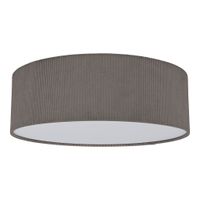 Deckenleuchte  ARDITA  : 40cm grau - IP20, E27, Grau