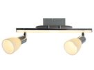 LED Deckenleuchte Ibiza - LED fest verbaut, 3000K, warmweiss