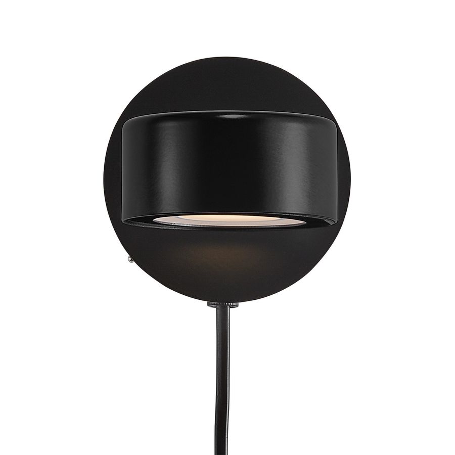 Clyde, Wandleuchte, Schwarz - LED Modul, 5,5W, IP20