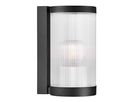 Wandleuchte COUPAR - 1xE27 (exklusiv), max.25W, IP54, schwarz, dimmbar (optional Leuchtmittel), D=130mm, H=250mm