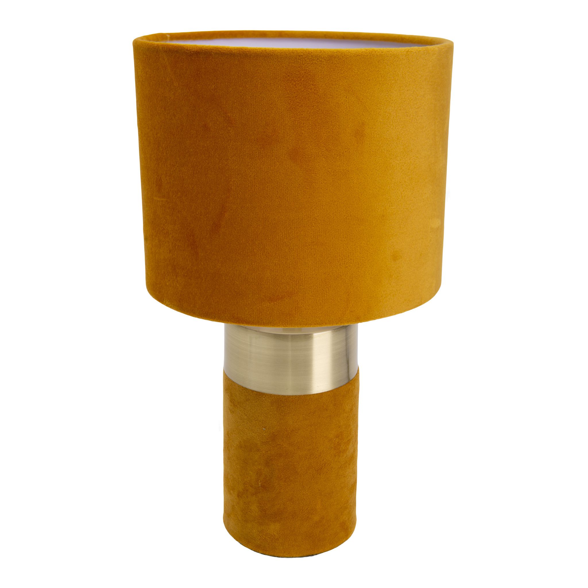 Tischleuchte BORDO h: 32cm braun gold - E14, IP20
