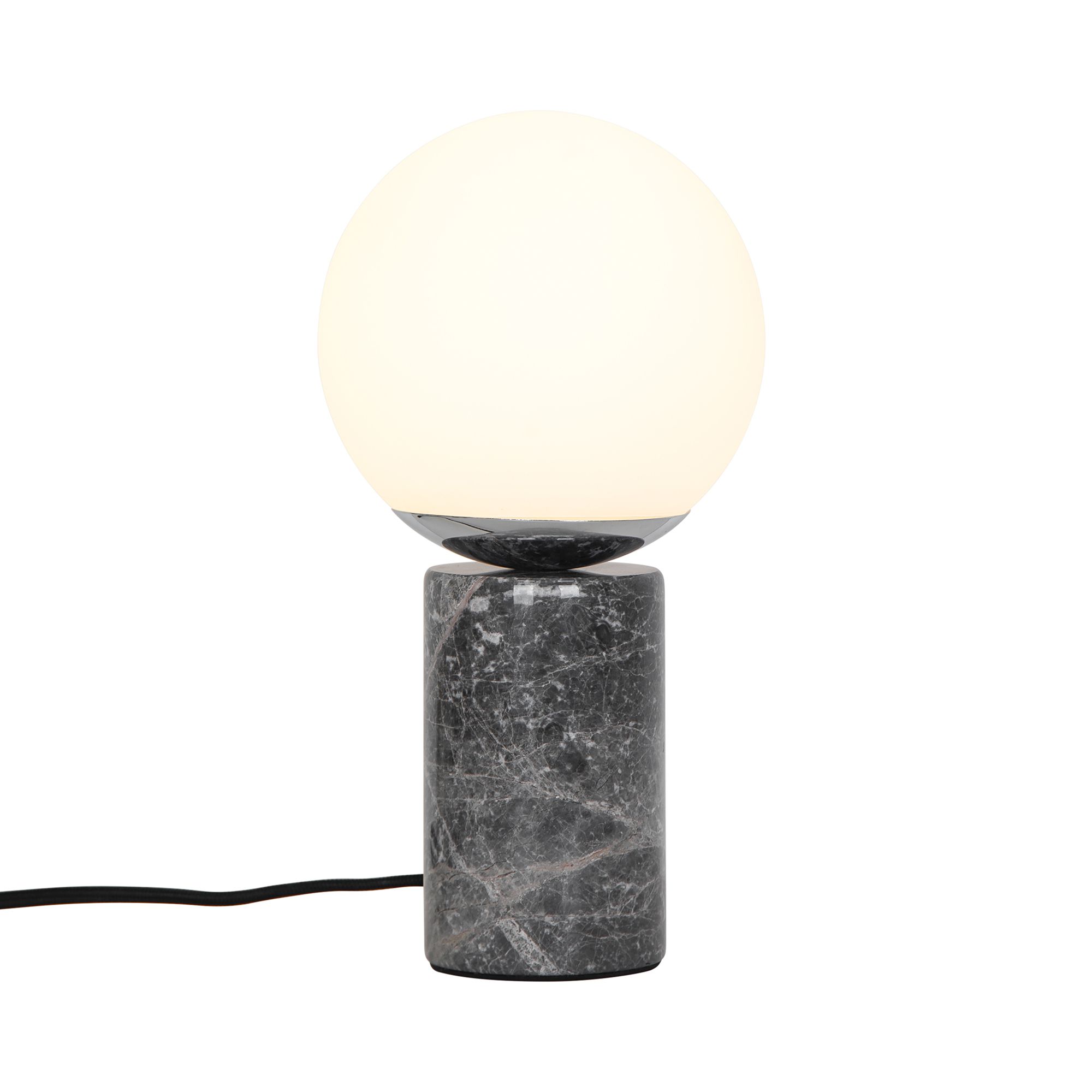 Lilly, Tischleuchte , Marble Grau - E14, IP20, max.25W