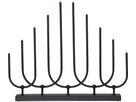 Kerzenleuchter Novum - IP20, Schwarz, Warmweiss