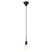 Paco , Pendelleuchte, Schwarz - IP20, E27