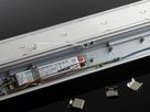 LED Feuchtraumleuchte Duster (1500) - 29-52W, 4550-7500lm, 4000K, IP66, CRI 80, 160°, grau, nicht dimmbar, L=1500mm, B=85mm, H=80mm