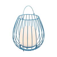 Jim To Go, Blau - 3W, 300lm, 2700K , IP54, dimmbar, blau, USB-C Ladeanschluss, D=280mm, H=384mm