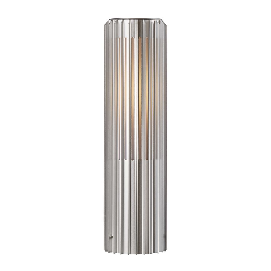 Aludra 45, Gartenleuchte, Grau - IP54, E27