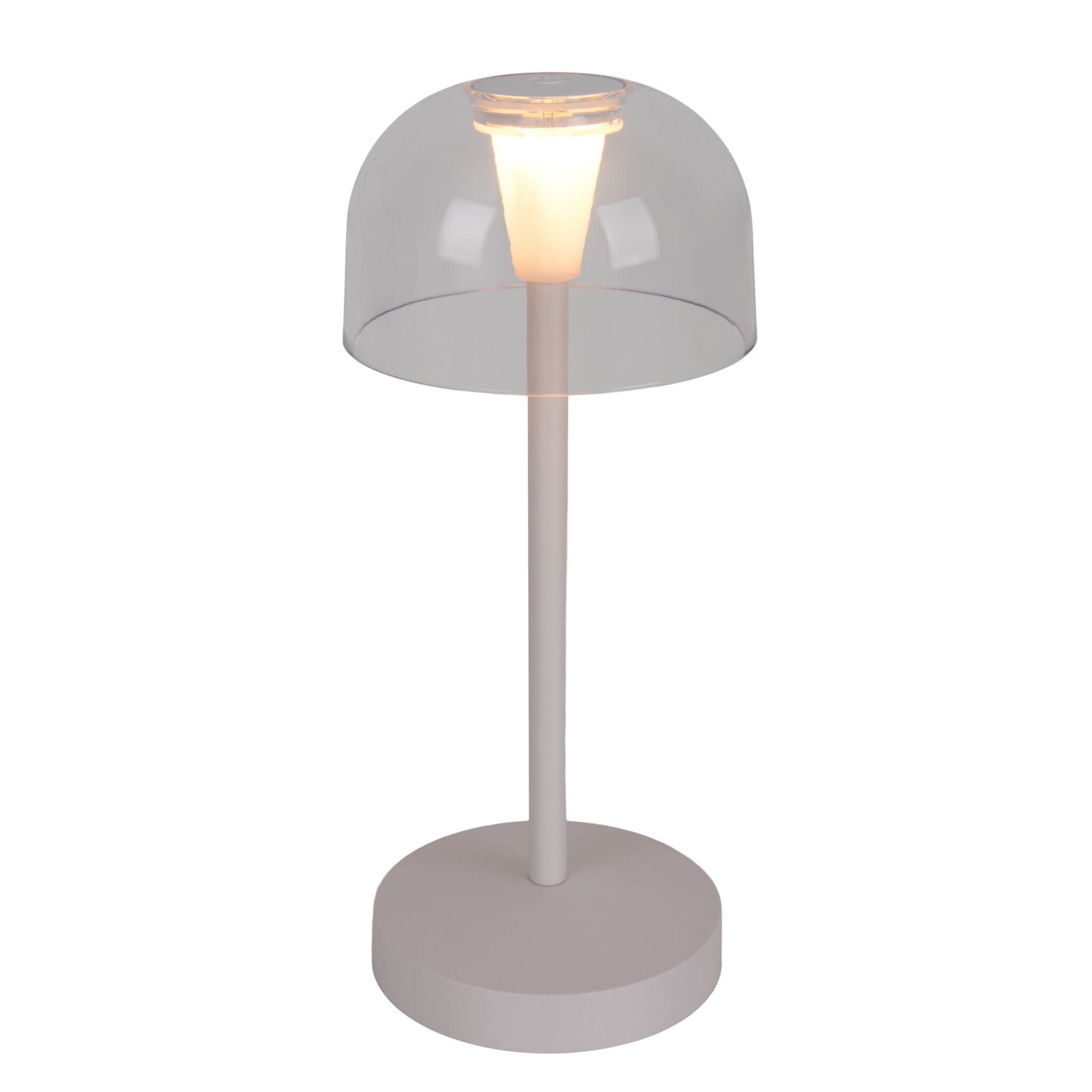 Akku- Tischleuchte GOMBA weiß 2er Set - LED-Modul, 1W, IP54