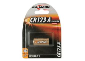 Lithium Batterie CR123A / CR17355 - 1er Blister