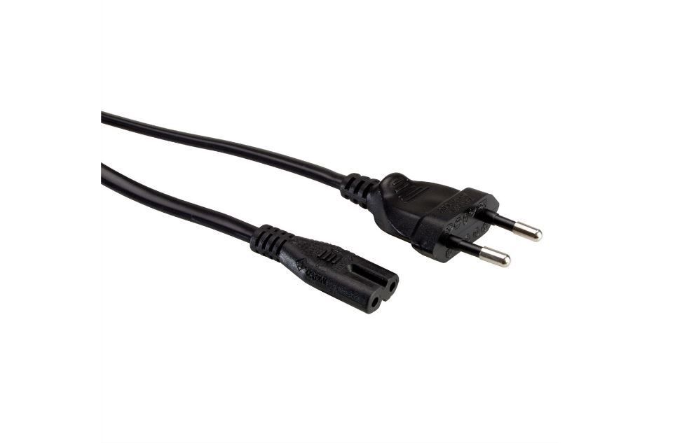 Câble d'alimentation du dispositif 1.8m - 5m, T11 - C7, schwarz, H05VV-F 2G0.75mm2