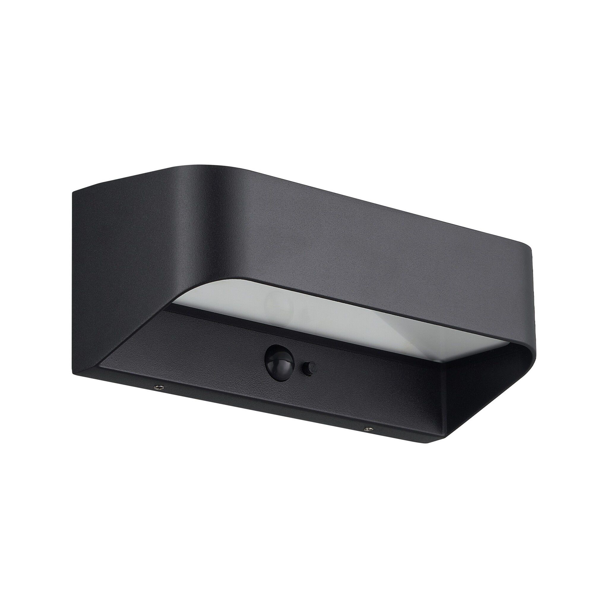 Wandleuchte Marcellio Solar  Schwarz - 5W, LED-Modul, IP54