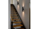 Wandleuchte Vico long Schwarz - 2x5W, GU10, IP20