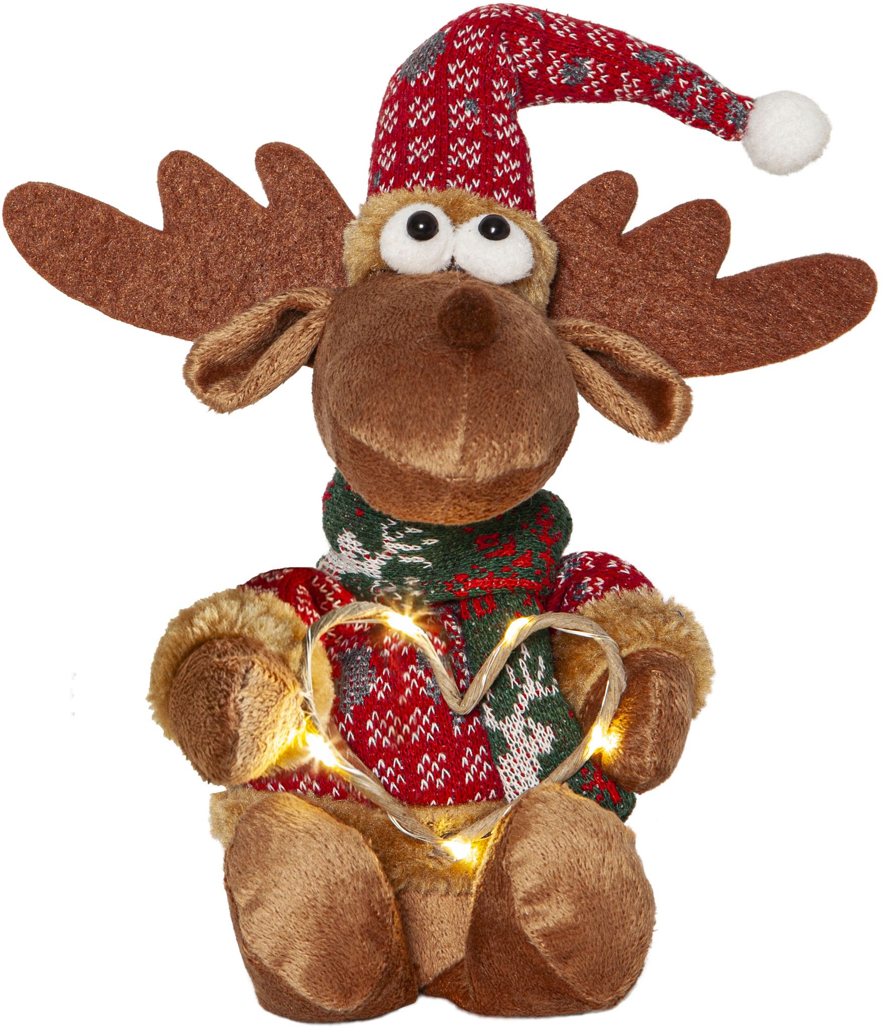 Figur Joylight - Indoor, Braun, 5 LED